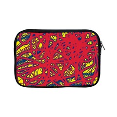 Yellow And Red Neon Design Apple Ipad Mini Zipper Cases