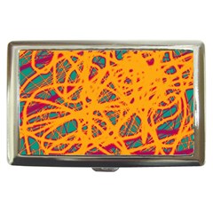 Orange Neon Chaos Cigarette Money Cases