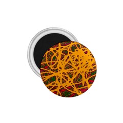 Yellow Neon Chaos 1 75  Magnets