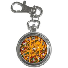 Yellow Neon Chaos Key Chain Watches