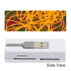 Yellow Neon Chaos Memory Card Reader (stick) 