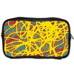 Yellow neon Toiletries Bags Front