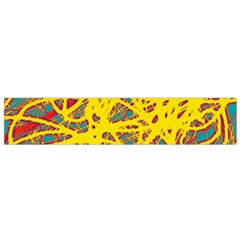 Yellow Neon Flano Scarf (small)