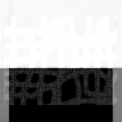 Gray Rectangular Jigsaw Puzzl