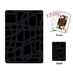 Gray Playing Card