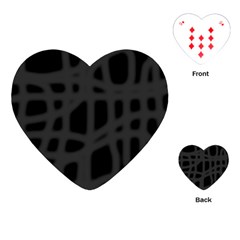 Gray Playing Cards (heart) 