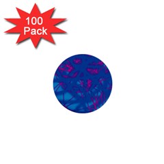 Deep Blue 1  Mini Buttons (100 Pack) 