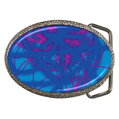 Deep Blue Belt Buckles