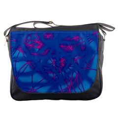 Deep Blue Messenger Bags by Valentinaart