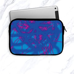 Deep Blue Apple Ipad Mini Zipper Cases by Valentinaart