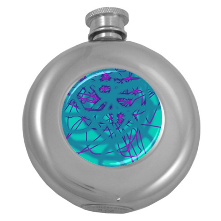 Chaos Round Hip Flask (5 oz)