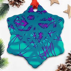 Chaos Snowflake Ornament (2-side)