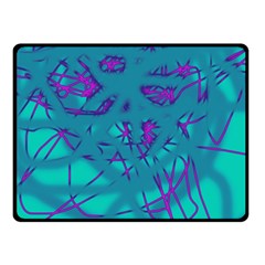 Chaos Double Sided Fleece Blanket (small) 