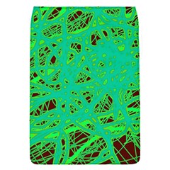 Green Neon Flap Covers (s)  by Valentinaart