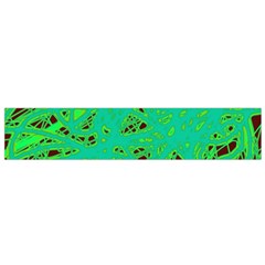 Green Neon Flano Scarf (small)