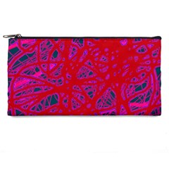 Red Neon Pencil Cases