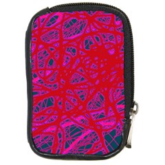 Red Neon Compact Camera Cases