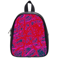 Red Neon School Bags (small) 