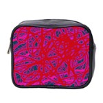 Red neon Mini Toiletries Bag 2-Side Front