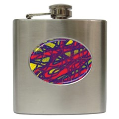 Abstract High Art Hip Flask (6 Oz)