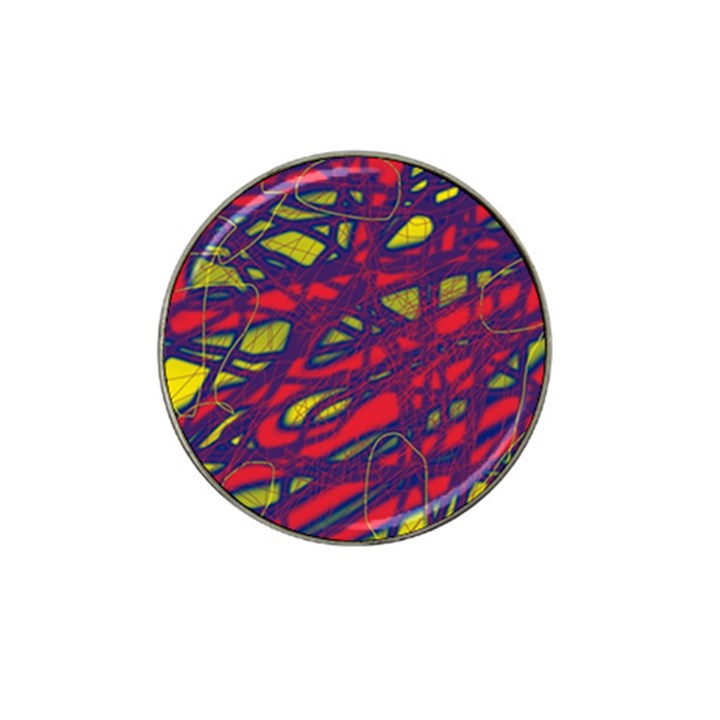 Abstract high art Hat Clip Ball Marker