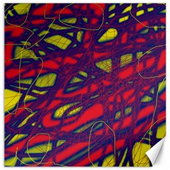 Abstract High Art Canvas 12  X 12  