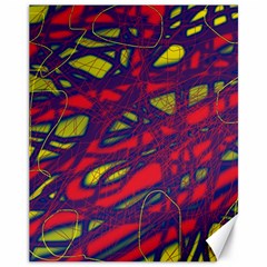 Abstract High Art Canvas 11  X 14  