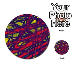 Abstract High Art Multi-purpose Cards (round) 