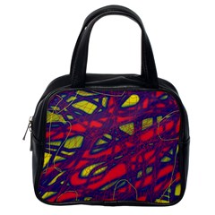 Abstract High Art Classic Handbags (one Side)