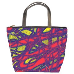 Abstract High Art Bucket Bags by Valentinaart