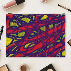 Abstract High Art Cosmetic Bag (xl)