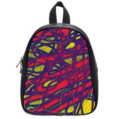 Abstract High Art School Bags (small)  by Valentinaart