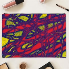 Abstract High Art Cosmetic Bag (xxl)  by Valentinaart