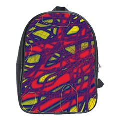 Abstract High Art School Bags (xl)  by Valentinaart