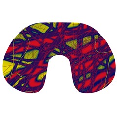 Abstract High Art Travel Neck Pillows