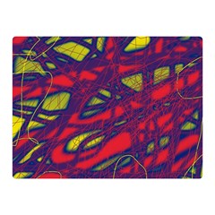 Abstract High Art Double Sided Flano Blanket (mini) 