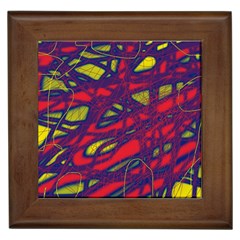 Abstract High Art Framed Tiles