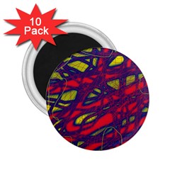 Abstract High Art 2 25  Magnets (10 Pack) 