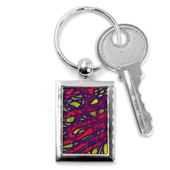 Abstract High Art Key Chains (rectangle)  by Valentinaart