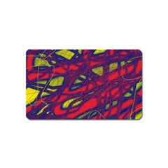 Abstract High Art Magnet (name Card)