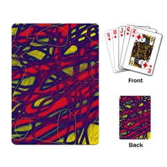 Abstract High Art Playing Card