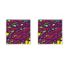 Abstract High Art Cufflinks (square) by Valentinaart