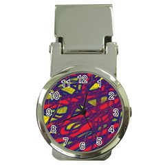 Abstract High Art Money Clip Watches