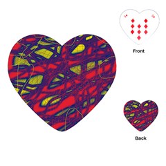 Abstract High Art Playing Cards (heart) 