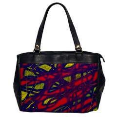 Abstract High Art Office Handbags by Valentinaart