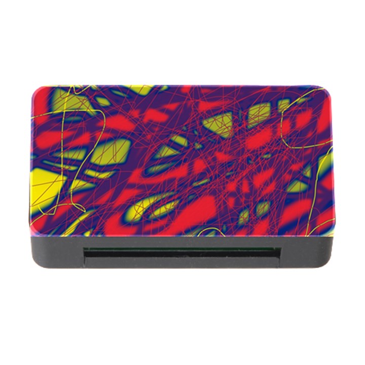 Abstract high art Memory Card Reader with CF