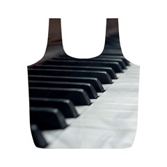 Piano Keys  Full Print Recycle Bags (m)  by PhotoThisxyz