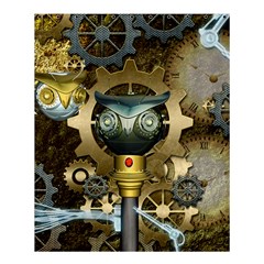 Steampunk, Awesome Owls With Clocks And Gears Shower Curtain 60  X 72  (medium) 