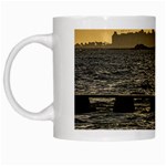 River Plater River Scene At Montevideo White Mugs Left