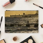 River Plater River Scene At Montevideo Cosmetic Bag (Large)  Front